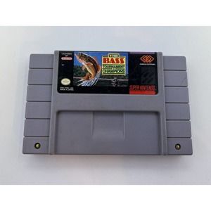 TNN Bass Tournament Of Champions 1991 SNES Cartridge Only
